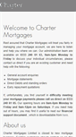 Mobile Screenshot of chartermortgages.co.uk